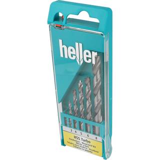 Heller dyvelbor t/træ sæt 3/4/5/6/8mm