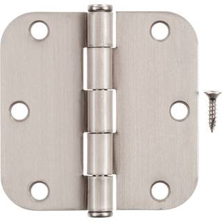 Hampton 3-1/2 in. L satin nikkel boligd?r h?ngsel 12 pk