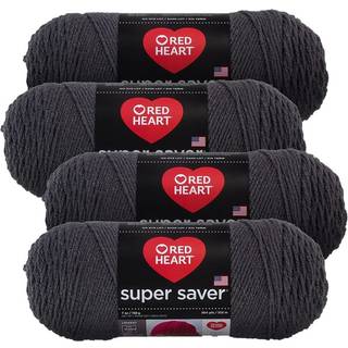 Red Heart Super Saver Yarn (4-Pack 7oz Skeins) (kul)