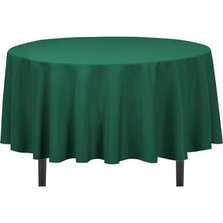 LINESTERBLOTH 90-tommer rund polyester duge Hunter Green