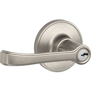 Schlage Dexter af Schlage J54tor619 Torino Keyed Entry Lever Satin Nickel