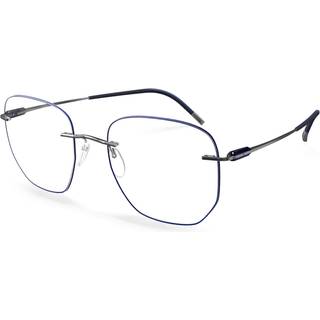 Silhouette Purist 5561/MT 6765 55 Briller Mænd Blue - Silver - 55mm