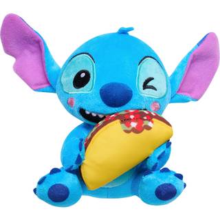 Disney Stitch Small 7-tommer plys udstoppet dyrsøm med taco børnelegetøj i alderen 2 op med bare leg
