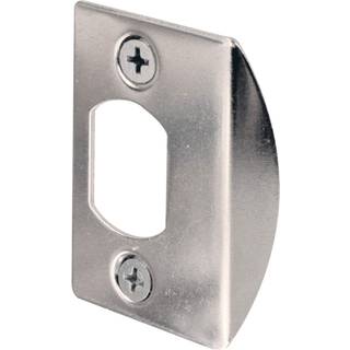 Prime-line MP2234 Standard Latch Strike 1-5/8 in. Stålkrombelagt finish (2 pakke)