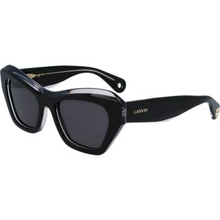 Lanvin LNV663S 010 53 Solbriller Kvinder Black - Black on Crystal - 53mm