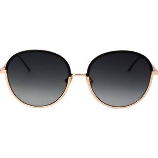 Scotch & Soda SS5001 002 56 Solbriller Kvinder Guld - Black Gold - 56mm