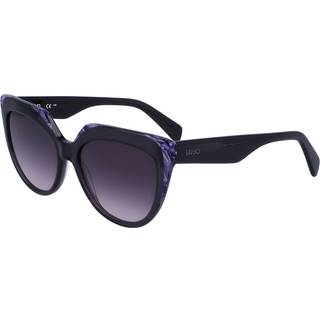 Liu Jo Kvinde LJ783S 024 Solbriller Acetat Grå Lilac Cat Eye Normal Normal