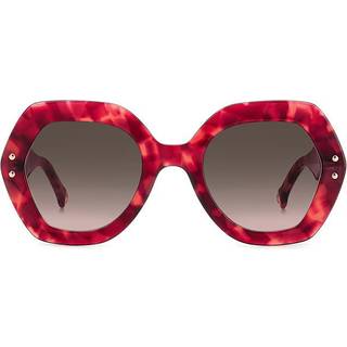 Carolina Herrera HER 0126/S YDC/HA 52 Solbriller Kvinder Tortoiseshell - Burgundy Tortoise - 52mm