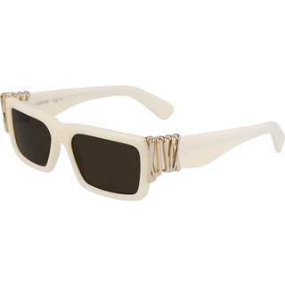 Lanvin LNV665S 103 54 Solbriller Kvinder Hvid - Gold - 54mm