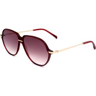 Maje MJ5016 005 58 Solbriller Kvinder Burgunder - Transparent Bordeaux - 58mm