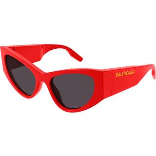 Balenciaga BB0300S 003 56 Solbriller Kvinder Rød - Red - 56mm