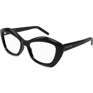 SAINT LAURENT Kvinde SL 68 OPT 001 Optiske stel Acetat Sort Geometrisk
