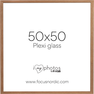 Focus Soul Oak veneer 50X50 Plexi