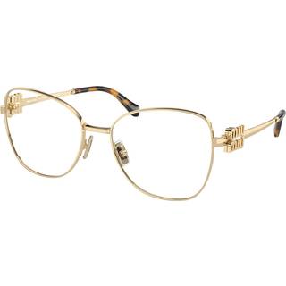 Miu Miu MU50XV ZVN1O1 56 Briller Kvinder Guld - Pale Gold - 56mm