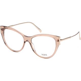 TODS TO5258 045 55 Briller Kvinder Brun - Transparent Nude Brown - 55mm