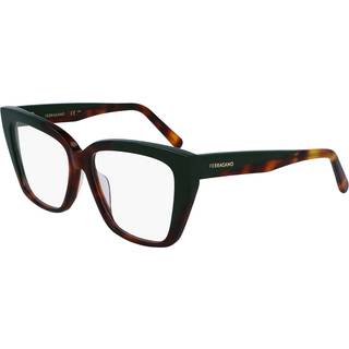 Salvatore Ferragamo SF 2939N Asian Fit 220 54 Briller Kvinder Grøn - Dark Green - 54mm