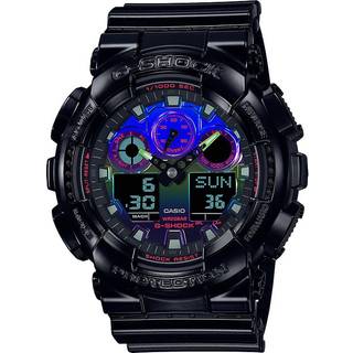 Casio GA-100RGB-1AER G-Shock Herrenuhr Virtual Rainbow