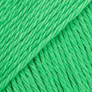 DROPS Loves You 7 46 Papegøjegrøn Indhold: 100% Bomuld Garngruppe: A (23 - 26 masker) / 5 ply / sport Vægt/længde: 50 g = ca 170 m Anbefalede pinde: 3.5 mm Strikkefasthed: 10 x 10 cm = 23 m x 30 p Finvask 40º / Tørres fladt .
