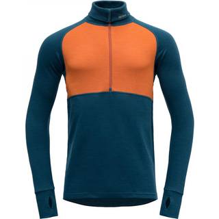 Devold Expedition Zip Neck Merino undertøj Herrer størrelse XXL farve blå