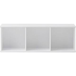 Oliver Furniture Wood Hyllenhet 3x1 Horizontal W. Support White - Bogstativer og opbevaring af bøger Mdf Hvid - 041324