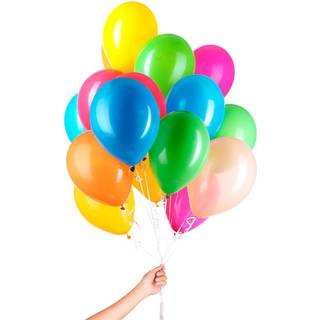 30 Latex Ballons für Helium mit Schnur