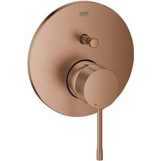 GROHE Essence indbygnings brusebatteri med omskifter- Børstet Warm Sunrise