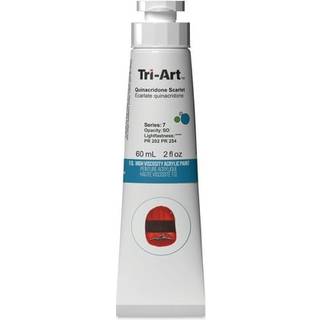 Tri-Art High Viscosity akrylfarve 60 ml Quinacridon Scarlet