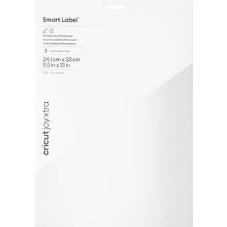 Cricut Joy Xtra Smart Label Skrivbar Vinyl Permanent - 3-pak