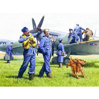 RAF Plioten und Bodenpersonal