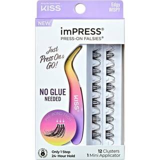 KISS imPRESS Just Press & GO ! Klyngevipper uden knuder Edgy Whispy C 12 stk. - 12 stk.