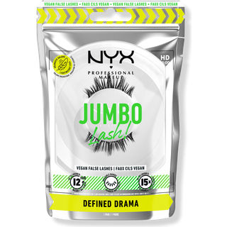 NYX Professional Makeup Jumbo Lash! Falske øjenvipper type 08 Defined Drama 1 par - 1 pair