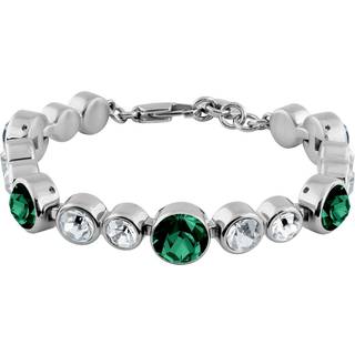 DYRBERG/KERN CALICE ARMBÅND 430168 (Silver, Green, ONESIZE)