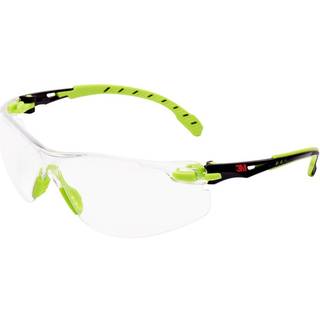 Solus besk.brille, grøn/sort stel, klar glas