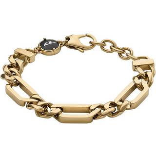 Diesel Gold-Tone Stainless Steel Chain Unisex Bracelet DX1471710