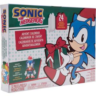 Sonic the Hedgehog Julekalender med figurer og tilbehør