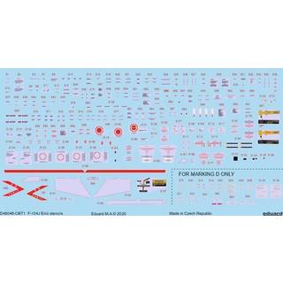 F-104J Eiko stencils f. Eduard/Hasegawa