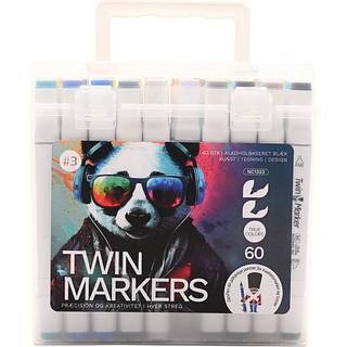Danpen Twinmarkers 60 stk (På lager i varehus)