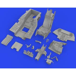 P-39 seat PRINT 1/48