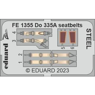 Do 335A seatbelts STEEL 1/48 TAMIYA