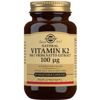 Solgar Vitamin K2 100 ug (50 kapsler)