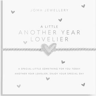Joma A Little Another Year Lovelier Bracelet - Silver - 17.5cm