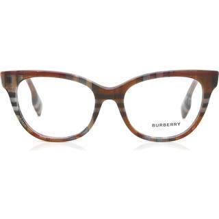 Burberry BE2375 EVELYN 3966 51 Briller Kvinder Brun - Pattern Check Brown - 51mm