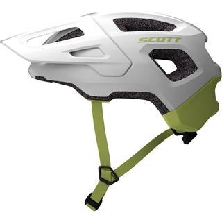 SCOTT Argo Plus cykelhjelm MIPS White/Yellow  - Hjelmstørrelse 58-61 cm