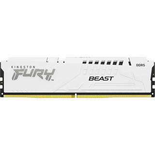 Kingston FURY Beast DDR5-6000 - 32GB - CL36 - Single Channel (1 pcs) - AMD EXPO - Hvid