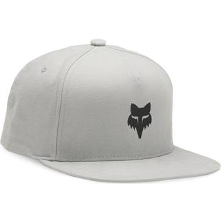 Fox Fox Head Snapback Hat Steel Grey, OneSize