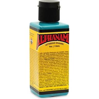 Alpha 6 Alphanamel - Dark Teal - Emaljemaling til Pinstriping -skiltmaling Bogstaver Fine Art 36 Farver Flere størrelser 5 oz