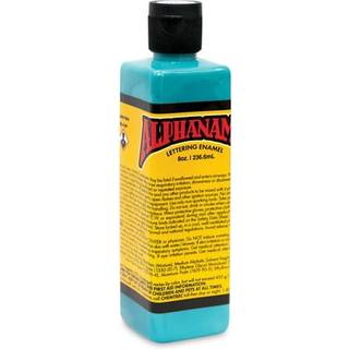 Alpha 6 Alphanamel - Dark Teal - Emaljemaling til Pinstriping -skiltmaling Bogstaver Fine Art 36 farver Flere størrelser 8 oz