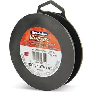 Beadalon Wildfire 0,006 i 0,15 mm brudstyrke 10 lb / 4,5 kg gr? 300 yd / 274,3 m