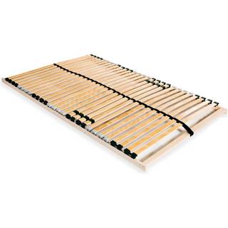 lamelbund til seng med 28 lameller 7 zoner 140 x 200 cm