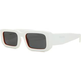 Prada PR 06YS 17M5S0 53 Solbriller Mænd Hvid - White Orange - 53mm